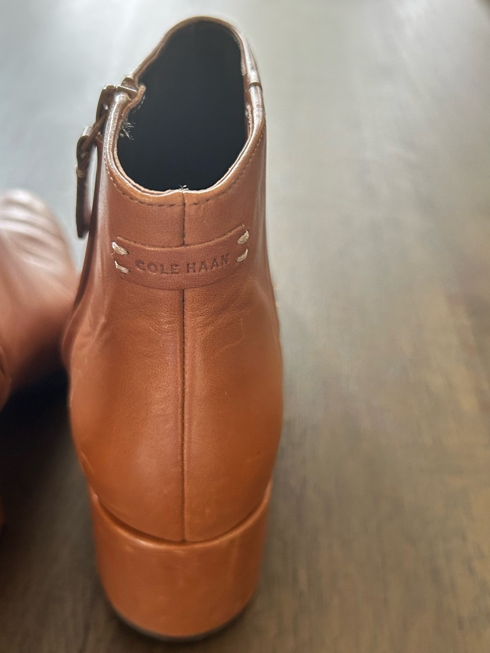 Cole Haan tan grand ambition leather booties - Picture 10 of 15
